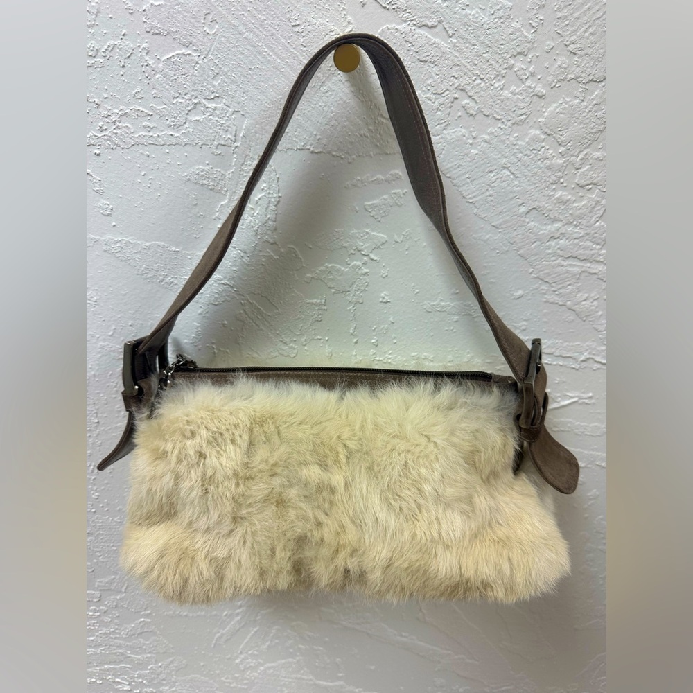 Stuart Weitzman Fur bag - NWOT never been used